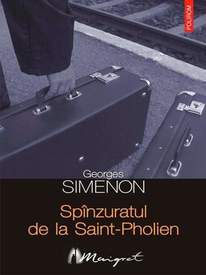 cover image of Spînzuratul de la Saint-Pholien